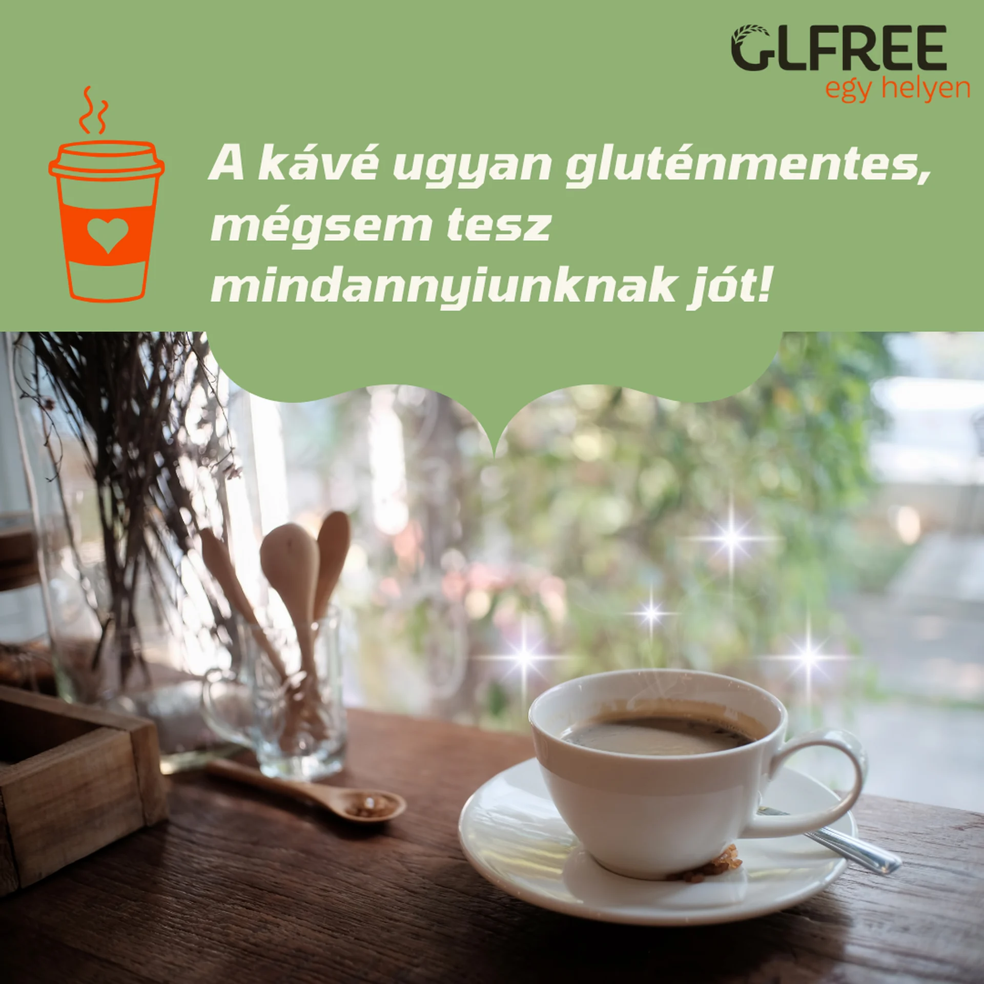 A kávé ugyan gluténmentes, mégsem tesz mindannyiunknak jót